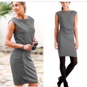 Athleta Gray Sleeveless Dress